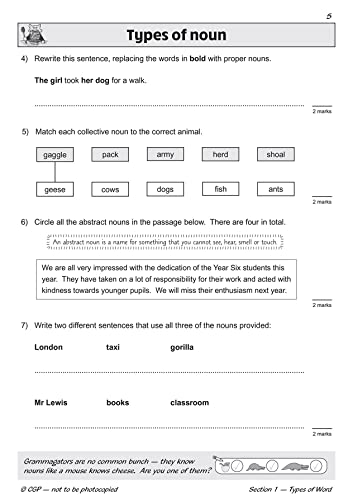 KS2 English SAT Buster: Grammar - Book 2 (for the 2024 tests) (CGP SATS English)