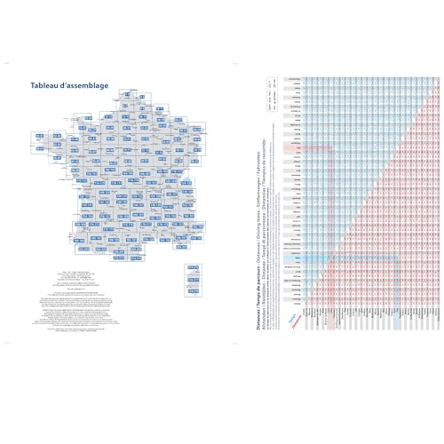 France 2024 - Tourist & Motoring Atlas A4 Laminated Spiral