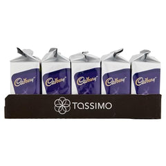 Tassimo Cadbury Hot Chocolate Pods x8 (Pack of 5, Total 40 Drinks)