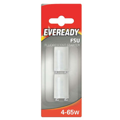 FLUORESCENT TUBE LIGHT STARTER 4-65W TWIN PACK LIGHTING