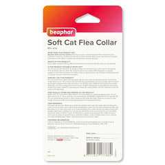 Beaphar, Soft Flea Collar for Cats, Kills Fleas For up to 4 Months, Veterinary Medicine, Adjustable With Safety Mechanism, For Cats From 12 Weeks of Age, 1 x Sparkle Collar, Colours May Vary