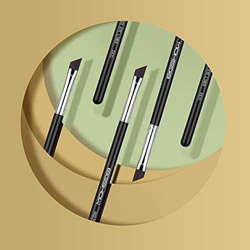 Eyeliner Brush, EIGSHOW Precision Eye Liner Makeup Brush, Angled Eyeliner Brush, Ultra Thin Slanted Flat Angle, Cruelty-Free Synthetic Bristles, Great for Pros & Beginners