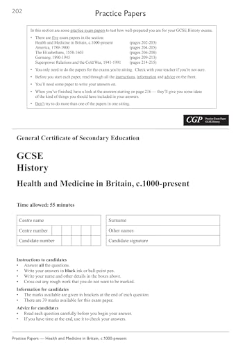 New GCSE History Complete Revision & Practice (with Online Edition, Quizzes & Knowledge Organisers): for the 2024 and 2025 exams (CGP GCSE History)