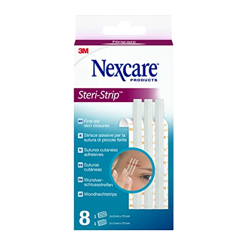 Nexcare Steri-Strip Skin Closures, Assorted, 8/Pack