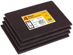 Furniture Pads for Hardwood Floors – Self-Adhesive Felt Pads Chair Leg Floor Protectors Pack of 4 – Cut To Size Non Slip Pad Sheets for Laminate Floor – 150mm x 110mm (BROWN, 150mm x 110mm)