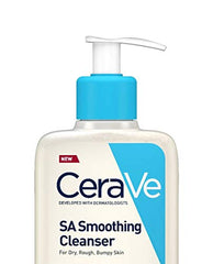 CeraVe SA Smoothing Face and Body Cleanser for Dry, Rough and Bumpy Skin 473ml with Salicylic Acid