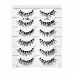 Ardell False Eyelashes Demi Wispies, 5 Pairs Multipack Natural-Looking Wispy Effect, Medium Volume & Length, Invisiband, Vegan-Friendly, Cruelty-Free