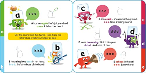 Alphablocks ABC: A Wipe-Clean Book and Pen - Learn to Write the Alphabet for Preschool Ages 3-6