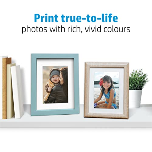 HP Q8696A, 13 x 18 cm Borderless, Advanced Glossy Photo Paper, 250 gsm, 25 Sheets, White