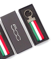 PSL Limited Edition Leather Keyring for Fi 500 cars with Gift Box