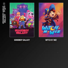 Evercade Goodboy Galaxy / Witch N' Wiz Dual Cartridge