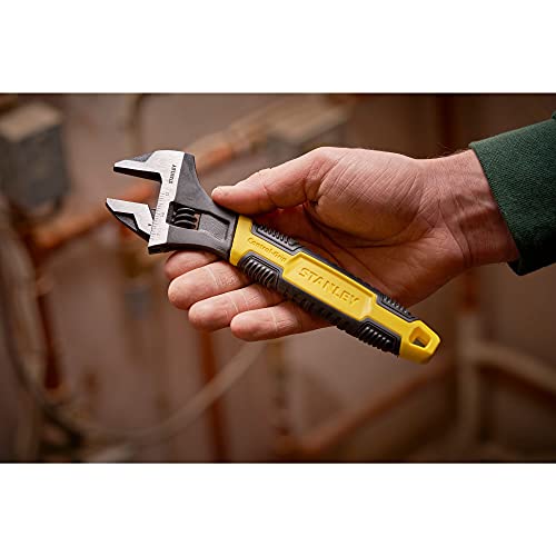 Stanley 090947 6in MaxSteel Adjustable Wrench