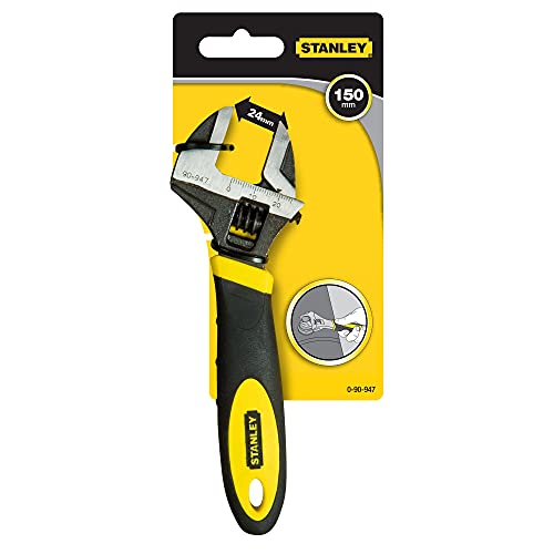 Stanley 090947 6in MaxSteel Adjustable Wrench