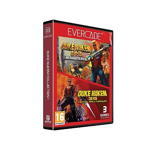 BLAZE Evercade Red Cart 33 â€“ Duke Nukem Col. 1