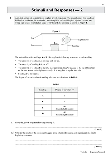 A-Level Biology: AQA Year 1 & 2 Exam Practice Workbook - includes Answers: for the 2024 and 2025 exams (CGP AQA A-Level Biology)