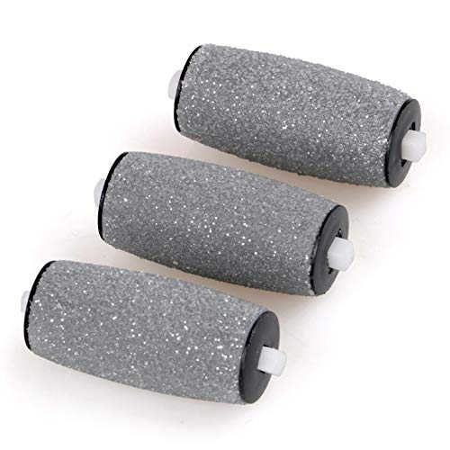 Extra Coarse 3 Refill Rollers by Own Harmony for Electric Hard Skin Callus Remover CR900: Foot Care for Healthy Feet- Best Pedicure File Tools- Refills 3 Pack Extra Course Replacement Roller for Men