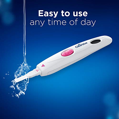 Clearblue Pregnancy Test - Digital with Weeks Indicator, 2 Digital Tests & Digital Ovulation Test Kit (OPK) - Clearblue, Proven to Help You Get Pregnant, 1 Digital Holder and 10 Tests