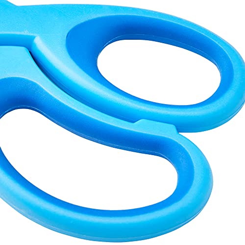 Westcott E-21581 00 Softgrip Kids Scissor, blunt tip, 5 inches/13 cm, blue