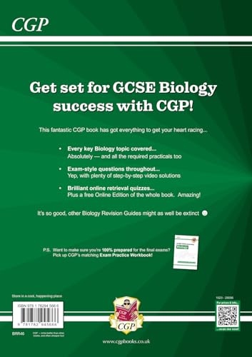 New GCSE Biology OCR Gateway Revision Guide: Includes Online Edition, Quizzes & Videos (CGP OCR Gateway GCSE Biology)