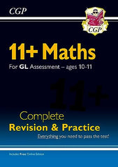 11and GL Maths Complete Revision and Practice - Ages 10-11 (with Online Edition): for the 2024 exams (CGP GL 11and Ages 10-11)