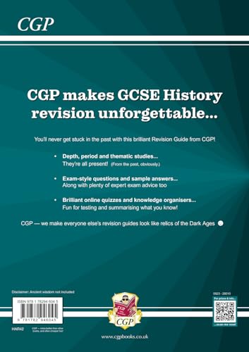 New GCSE History AQA Revision Guide (with Online Edition, Quizzes & Knowledge Organisers) (CGP GCSE History 9-1 Revision)