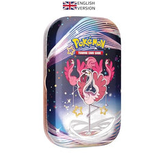 Pokémon TCG: Scarlet & Violet—Paldean Fates Mini Tin – Flamigo (2 Booster Packs, 1 Sticker & 1 Art Card)