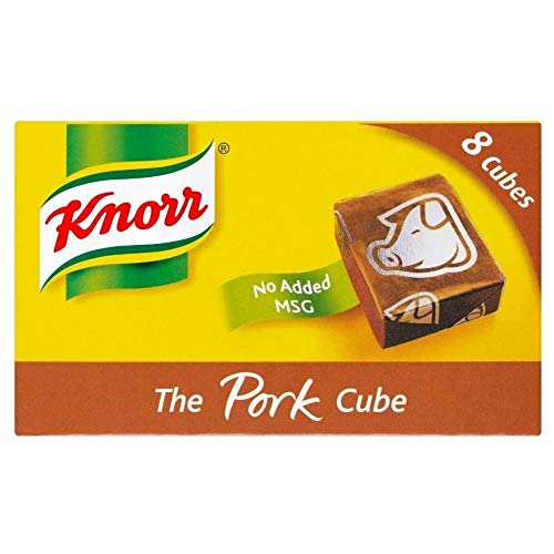 Knorr Stock Cubes Pork (8x10g) - Pack of 2