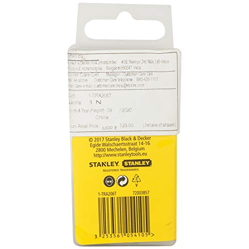 Stanley 1-TRA206T 10mm A-Type Light Duty Staples (1000 Pieces), Silver