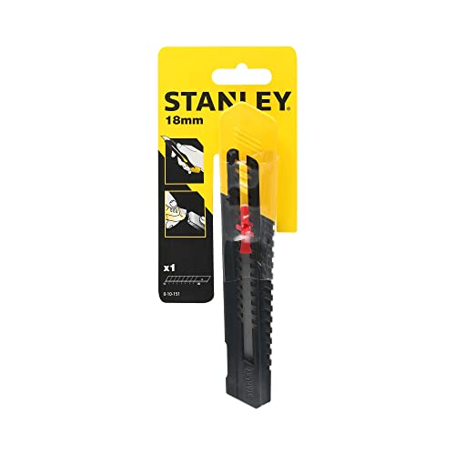 Stanley Sm18 Snap Off Blade Knife 0 10 151, Silver