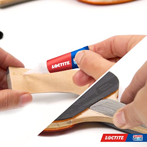 Loctite Universal, Strong All Purpose Super Glue for Repairs, Clear Glue Liquid for Various Materials, Easy to Use Instant Super Glue, 2 x 3g