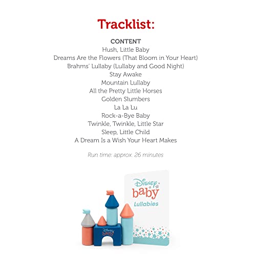 Tonies Disney Baby Lullabies Audio Play Character