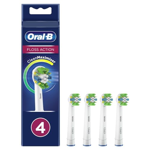 Oral-B, Pack of 4 Toothbrush Heads, White