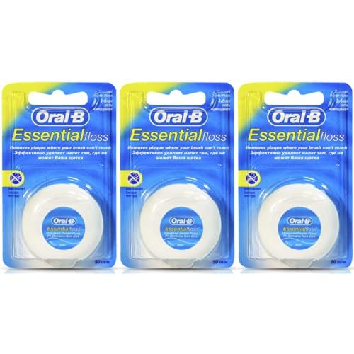 Oral B Essential Dental Floss Unwaxed 50m Multibuy (3)