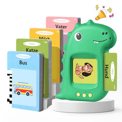 Talking Flash Cards for Toddler Toys for 2 3 4 5 6 Year Old Baby Boys Preschool Learning Resources Sensory Toys for Autism Educational Montessori Toys with 224 Words Interactive Gifts For Kids Age 2-6