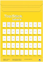 TopStick 8793 Multi-Purpose Labels, 3 Labels Per A4 Sheet, 200 x 95 mm, 300 Labels, Self Adhesive, Large Stickers for Laser and Inkjet Printers, White