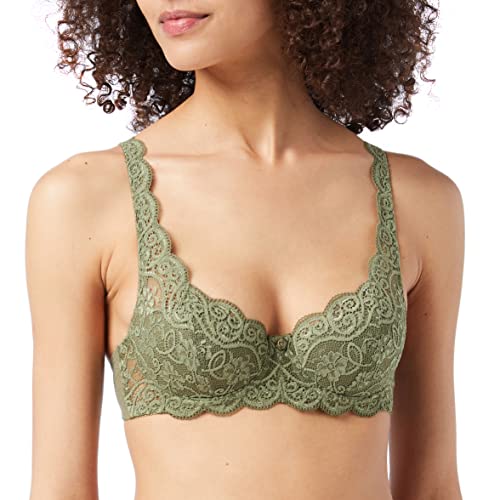 Triumph Women's Amourette 300 W X Bra, Sage Green, 40B