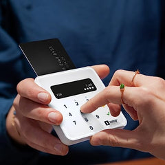 SumUp Air mobile card terminal for contactless payments with Credit & Debit Card, Apple & Google Pay - NFC RFID practical money card reader