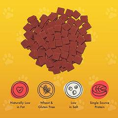 Pet Munchies Duck Dog Training Treats, Grain Free Tasty Bites with Natural Real Meat, Low in Fat 50g (Pack of 2)