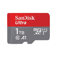 SanDisk Ultra 1TB microSDXC Memory Card and SD Adapter with A1 App Performance Up to 120 MB/s, Class 10, U1