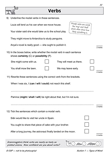 KS2 English SAT Buster: Grammar - Book 2 (for the 2024 tests) (CGP SATS English)