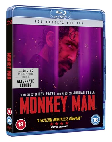 Monkey Man [Blu-ray] [2024] [Region Free]