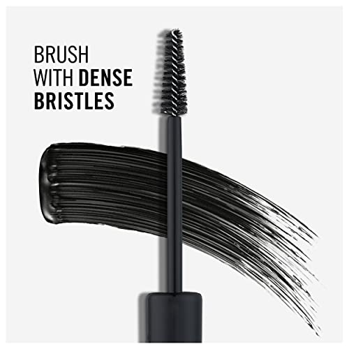 RIMMEL LONDON - Extra Super Lash Building Mascara - Defines, Lengthen & Curl Lashes - With Hydrogel For Healthy Looking Finish - Enriched With Vitamin E - No Clumping - 101 Black Black