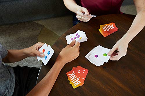 Reinhard Staupe's BLINK Family Card Game, Travel-Friendly, with 60 Cards and Instructions, Makes a Great Gift for 7 Year Olds and Up