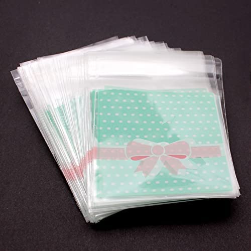 Sabco - 100 Clear Display Bags- Cello Bags OPP- Self Seal Cellophane For Presentation - Food Safe -10 Sizes - Ideal For FBA Cards Envelopes Pictures (6.5 x 9 inches)