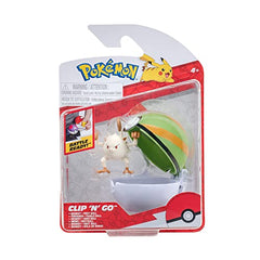 Pokémon Clip ‘N’ Go Mankey and Poké Ball Includes 2-Inch Battle Figure and Nest Ball Accessory