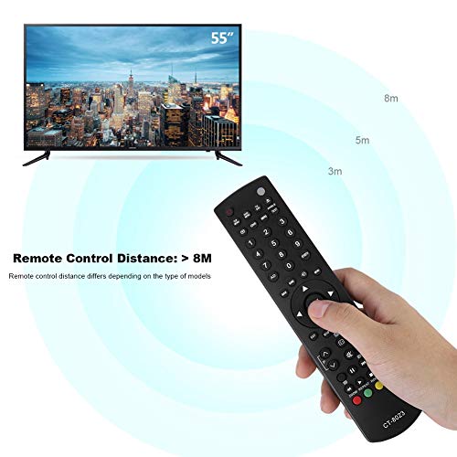 Replacement Remote Control for Toshiba CT-8023, High Sensitive Remote Controller for Toshiba Smart TV