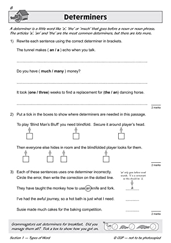 KS2 English SAT Buster: Grammar - Book 2 (for the 2024 tests) (CGP SATS English)