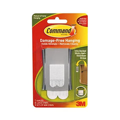 Command 17048-ES Metal Universal Picture Hanger - Damage Free Hanging - For Pictures, Frames, Mirrors and Clocks - Holds up to 3.6 kg