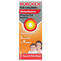 Nurofen for Children 3mths - 9yrs Ibuprofen Strawberry 100ml