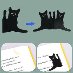 simarro Magnetic Bookmarks, 6/7 Pieces Assorted Cute Bookmarks Set for Teachers Students Book Lovers Reading Cute Cat Magnet Page Markers for School Office Home Supplies (7Pcs-B)